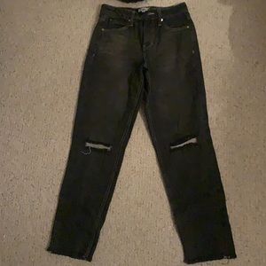 Black Mom Jeans